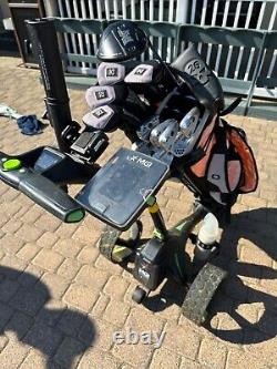 MGI Zip X5 Lithium Electric Powered Golf Cart w Brakes Battery Charger Used