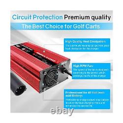 Magula 48 Volt Golf Cart Battery Charger Compatible with Club Car, 15 AMP Gol