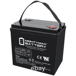 Mighty Max 6V 200AH SLA Battery Compatible with GolfCart RV Recreational Vehicle
