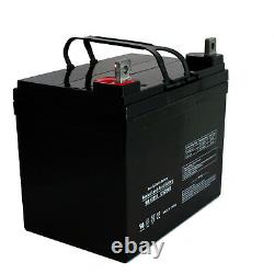 NEW 2pc 12V 35Ah U1 SLA AGM Wheelchair Golf Cart Med Battery W CHARGER FAST SHIP