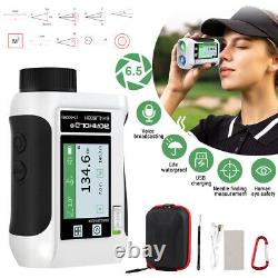 NEW GOLF LASER RANGE FINDER SLOPE VIBRATION FLAGLOCK CART MAGNET Touch Screen US