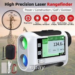 NEW GOLF LASER RANGE FINDER SLOPE VIBRATION FLAGLOCK CART MAGNET Touch Screen US