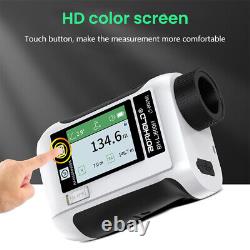 NEW GOLF LASER RANGE FINDER SLOPE VIBRATION FLAGLOCK CART MAGNET Touch Screen US