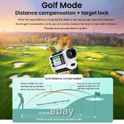 NEW GOLF LASER RANGE FINDER SLOPE VIBRATION FLAGLOCK CART MAGNET Touch Screen US