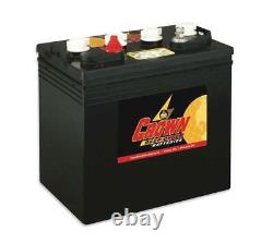 NEW crown 8V 8 Volt Golf Cart Battery RV marine solar deep cycle ezgo club car