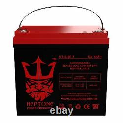 Neptune 12V 55Ah NT12-55IT Battery SLA AGM Replacement Rechargeable