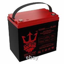 Neptune NT12-55IT 12V 55Ah Battery Replacement for Pride Jazzy Elite HD 2 Pack