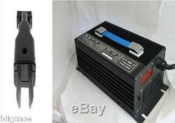 New 48v Club Ca Golf Cart Battery Charger 15A Forklift 48 Volt 17 Amp Batteries