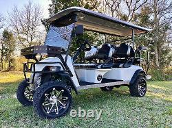 New 6 Seat Golf Cart - Lithium Battery - Loaded with Options