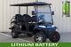 New Black / Black Lithium Battery 48v Electric Golf Cart Lifted 6 Passenger Limo