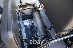 New Black / Black Lithium Battery 48V Electric Golf Cart Lifted 6 Passenger Limo