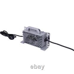 New For EZGO RXV/TXT Golf Cart 2008-2019 DC 48 Volt 15A Battery Charger with LED