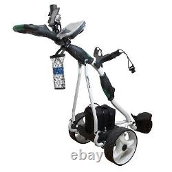 New NovaCaddy Electric Motorized Golf Trolley Cart, 36 holes Battery + Accessory