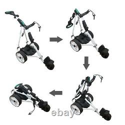 New NovaCaddy Electric Motorized Golf Trolley Cart, 36 holes Battery + Accessory