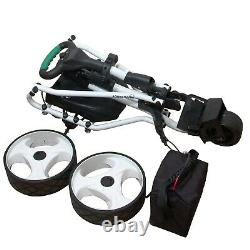 New NovaCaddy Electric Motorized Golf Trolley Cart, 36 holes Battery + Accessory