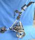 (no Battery) Bat-caddy Electric Golf Bag Caddy Trolley Cart Not Tested Has Wear