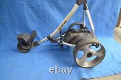 (No battery) Bat-Caddy Electric Golf Bag Caddy Trolley Cart Not Tested Has Wear