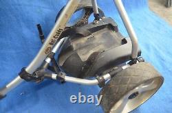 (No battery) Bat-Caddy Electric Golf Bag Caddy Trolley Cart Not Tested Has Wear