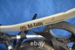 (No battery) Bat-Caddy Electric Golf Bag Caddy Trolley Cart Not Tested Has Wear