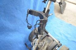 (No battery) Bat-Caddy Electric Golf Bag Caddy Trolley Cart Not Tested Has Wear