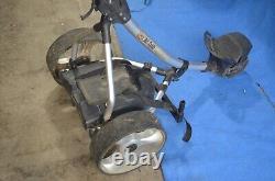 (No battery) Bat-Caddy Electric Golf Bag Caddy Trolley Cart Not Tested Has Wear