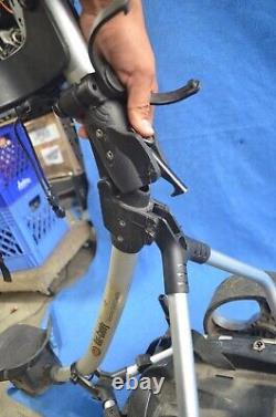 (No battery) Bat-Caddy Electric Golf Bag Caddy Trolley Cart Not Tested Has Wear
