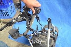 (No battery) Bat-Caddy Electric Golf Bag Caddy Trolley Cart Not Tested Has Wear