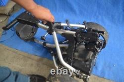 (No battery) Bat-Caddy Electric Golf Bag Caddy Trolley Cart Not Tested Has Wear