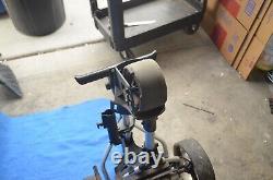 (No battery) Bat-Caddy Electric Golf Bag Caddy Trolley Cart Not Tested Has Wear