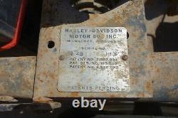 Original 1971 Harley Davidson 3 Wheeled Golf Cart 36 Volt Battery Operated
