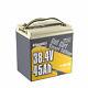 Power Queen 36v 45ah Gc2 Bluetooth Lifepo4 Lithium Battery 90a Bms For Golf Cart