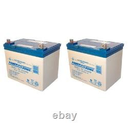 Power-Sonic 12V 35AH Replacement Battery for Kangaroo TG-31 Golf Cart 2 Pack