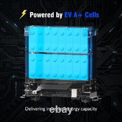 Powerful 5.12kWh Server Rack Battery 48V 100AH Lithium LiFePO4 with Bluetooth
