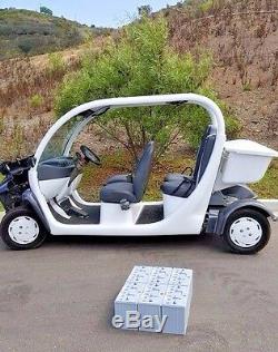 QTY 6 12V 12 Volt GEL Golf Cart Battery for Chrysler GEM Polaris E2 E4 E6