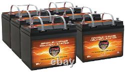 Qty6 VMAX V35-857 AGM Club car Golf Caddy U1 35Ah ea AGM Deep Cycle Battery