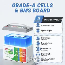 Redodo 12V 100Ah LiFePO4 Lithium Battery for RV Solar Excellent Condition