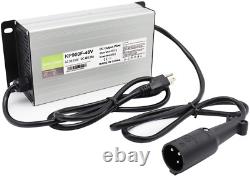 Replacement Golf Cart Battery Charger 48V 15A for 48 Volt Club Car Golf Cart wit