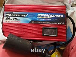 SUPERCHARGER YAHAMA 48V-10AMP -G19-G22 Golf Cart Battery Charger