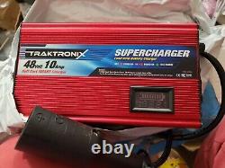 SUPERCHARGER YAHAMA 48V-10AMP -G19-G22 Golf Cart Battery Charger