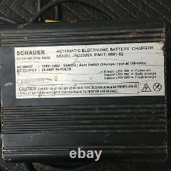 Schauer 36V Golf Cart Battery Charger model JAC2036A EZGO EZ GO golf car