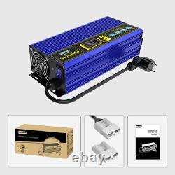 Smart Automatic Fast Charger 30A For 24V Forklift Golf Cart Fast Battery Charger