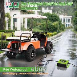 Smart Fast 36V 18A Golf Cart Battery Charger for EZGO TXT withD Style Plug BT App