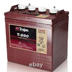 Trojan T-890 8v 8 volt 190 AH Golf Cart Lead Acid (deep cycle) battery 190a