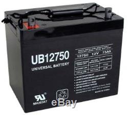 UPG 12V 75Ah Group 24 Battery for Scooter Wheelchair Golf Cart Electric DC