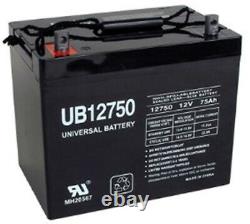 UPG UB12750ALT5-12V 75Ah Group 24 Battery for Scooter Wheelchair Golf Cart Elect