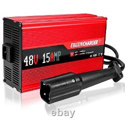 Upgraded 48V15A Golf Cart Battery Charger for Yamaha G29 Drive & Drive 2 Golf