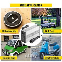 VEVOR Golf Cart Battery Charger Club Car Charger 48V 15A G29 Drive/LED for Ez Go