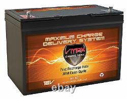 VMAX MB127 12V 100Ah Golfcart AGM Deep Cycle Group 27 SLA Battery