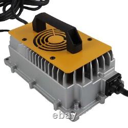 Waterproof Battery Charger 36V 18A Fit For EZGO TXT Golf Carts D style plug