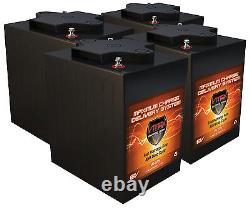 Western Comp. QTY4 VMAX V6-225 Golf Cart Batteries 24V AGM 6 Volt 225AH